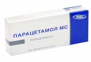 Парацетамол в таблетках 